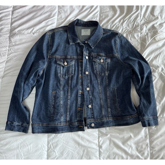 Old Navy Jackets & Blazers - Old Navy Denim Button Down Jean Jacket Womens Size XXL Blue EUC